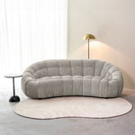 Bank Cloud | 3-Zits | Grijs Stof