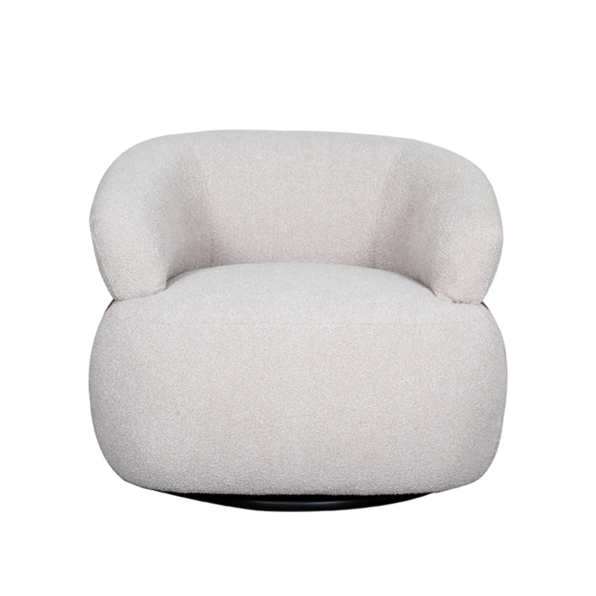 Fauteuil Valenza | Naturel Boucle | Walnoot Eiken