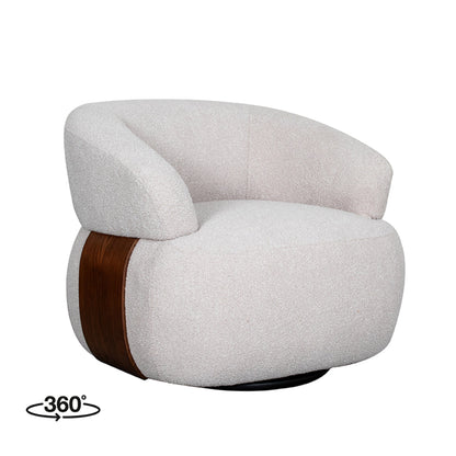 Fauteuil Valenza | Naturel Boucle | Eiken