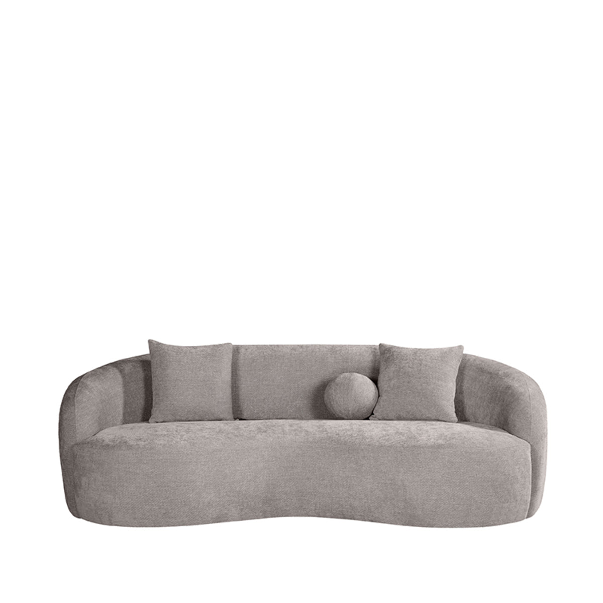 Bank Novo | Grijs Stof