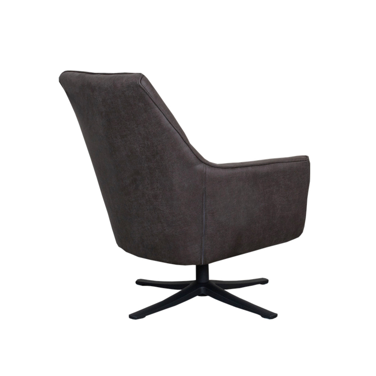 Fauteuil Tod | Grijs Microvezel