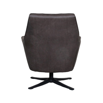Fauteuil Tod | Grijs Microvezel