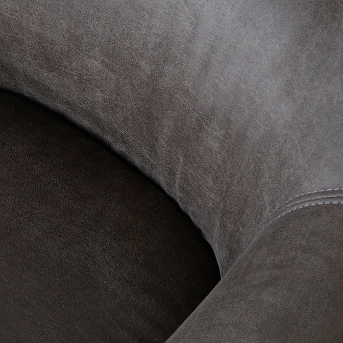 Fauteuil Tod | Grijs Microvezel