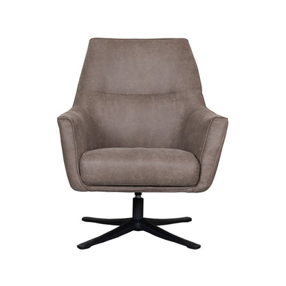 Fauteuil Tod | Taupe Microvezel