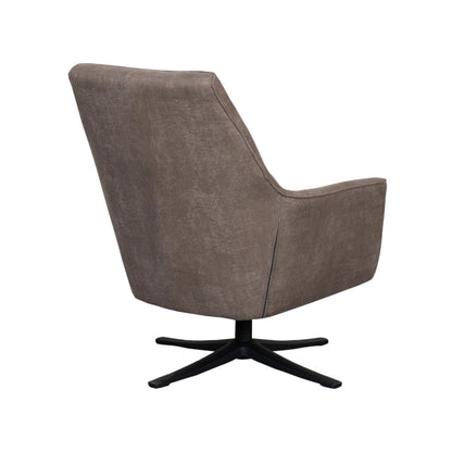 Fauteuil Tod | Taupe Microvezel