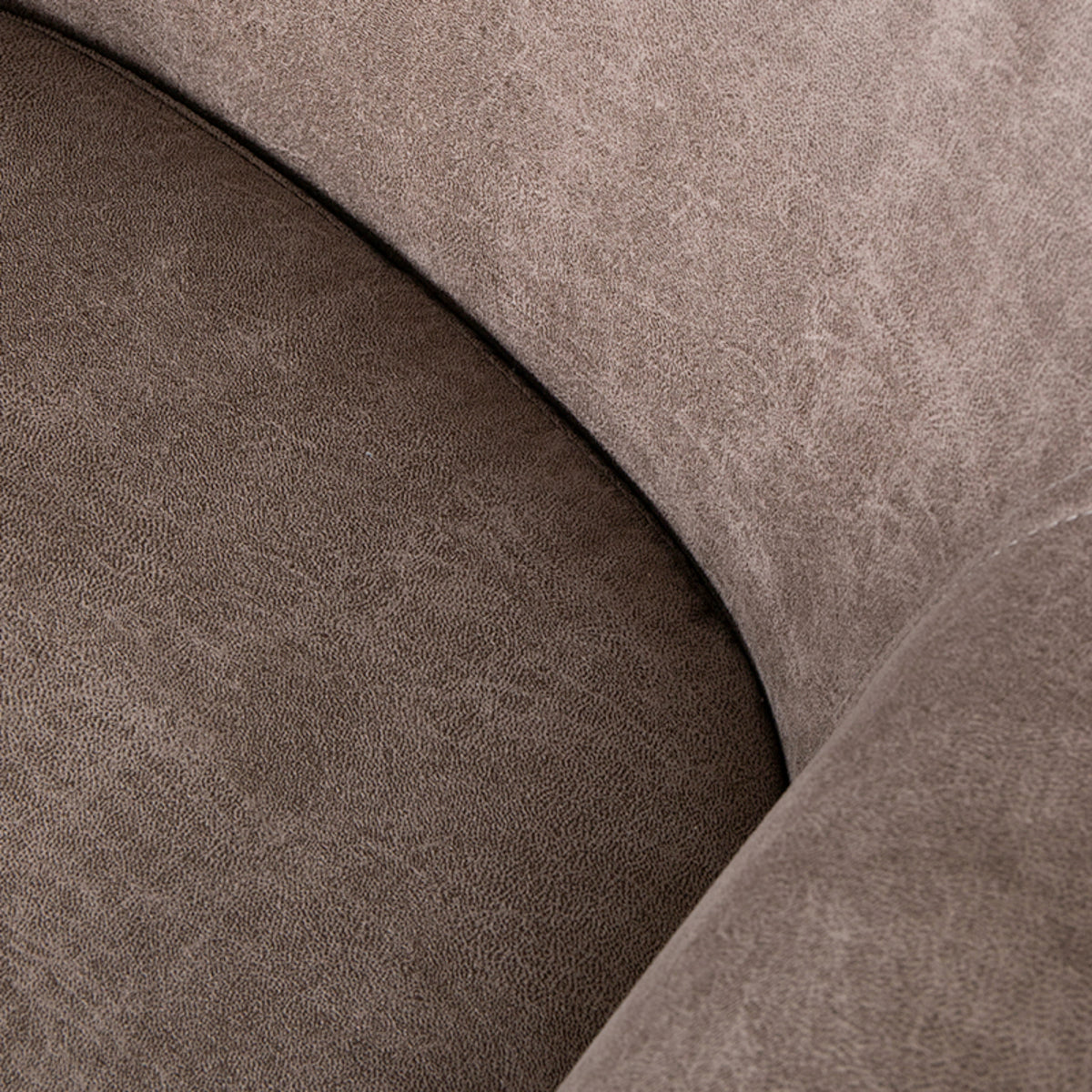 Fauteuil Tod | Taupe Microvezel