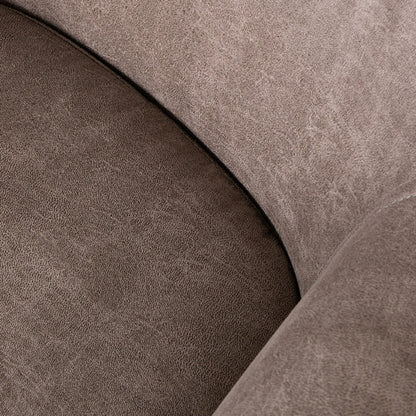 Fauteuil Tod | Taupe Microvezel