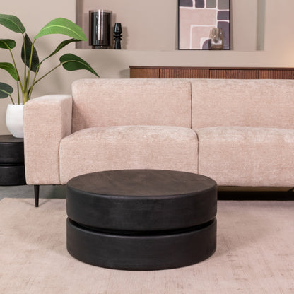 Salontafel Milly | Zwart Mangohout