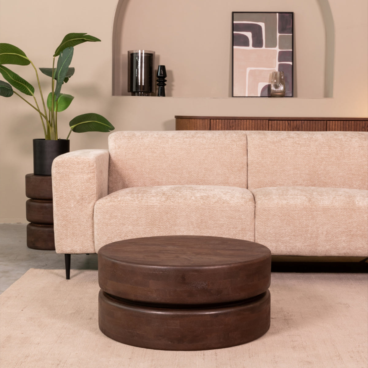 Salontafel Milly | Bruin Mangohout