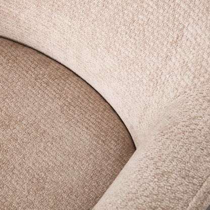 Fauteuil Tod | Beige Stof
