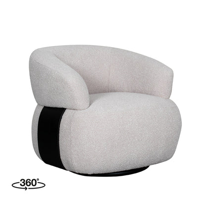 Fauteuil Valenza | Naturel Boucle | Eiken