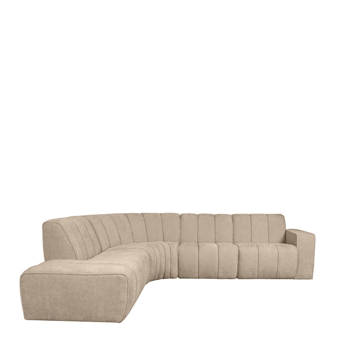 Hoekbank Vitoro | Beige Stof