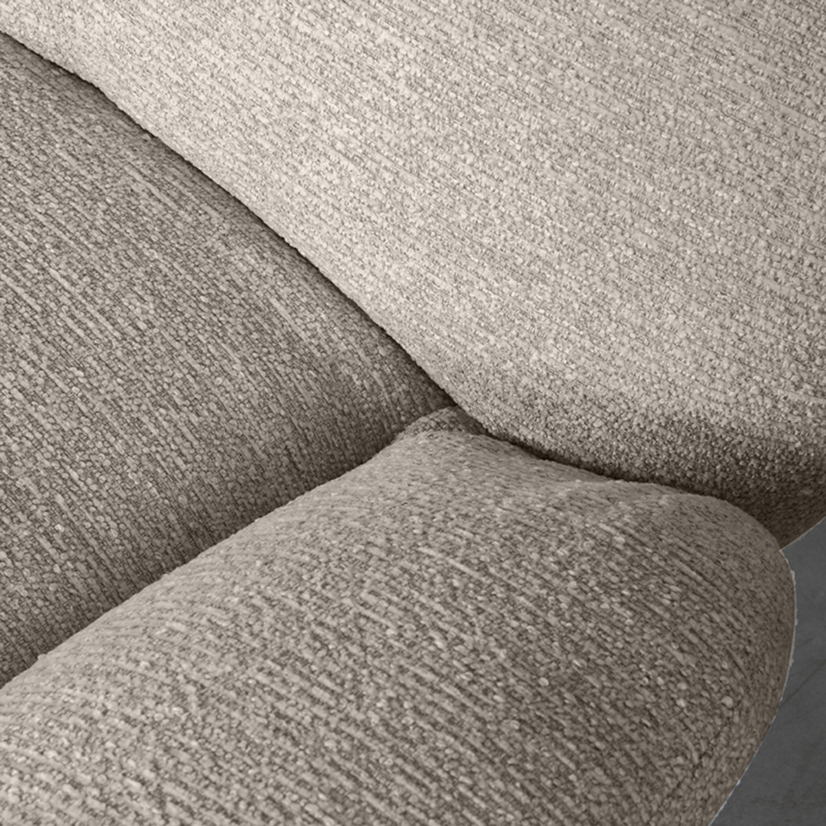 Fauteuil Clayton | Taupe Stof