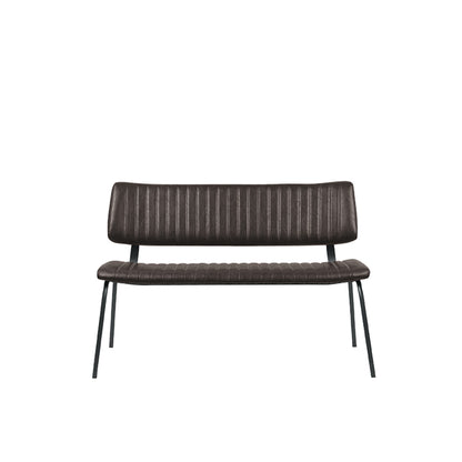 Eetkamerbank Gusto | Donkerbruin PU-Leder