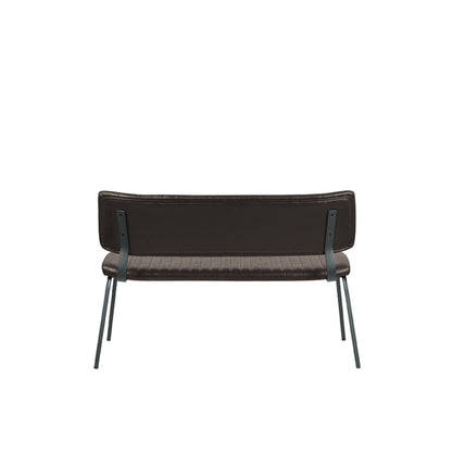 Eetkamerbank Gusto | Donkerbruin PU-Leder