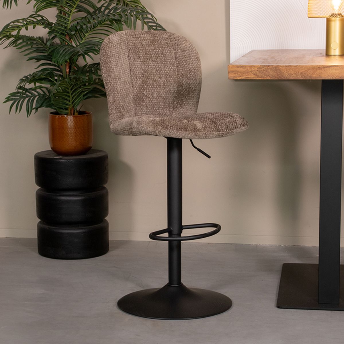 Barkruk Vino | Groen Stof