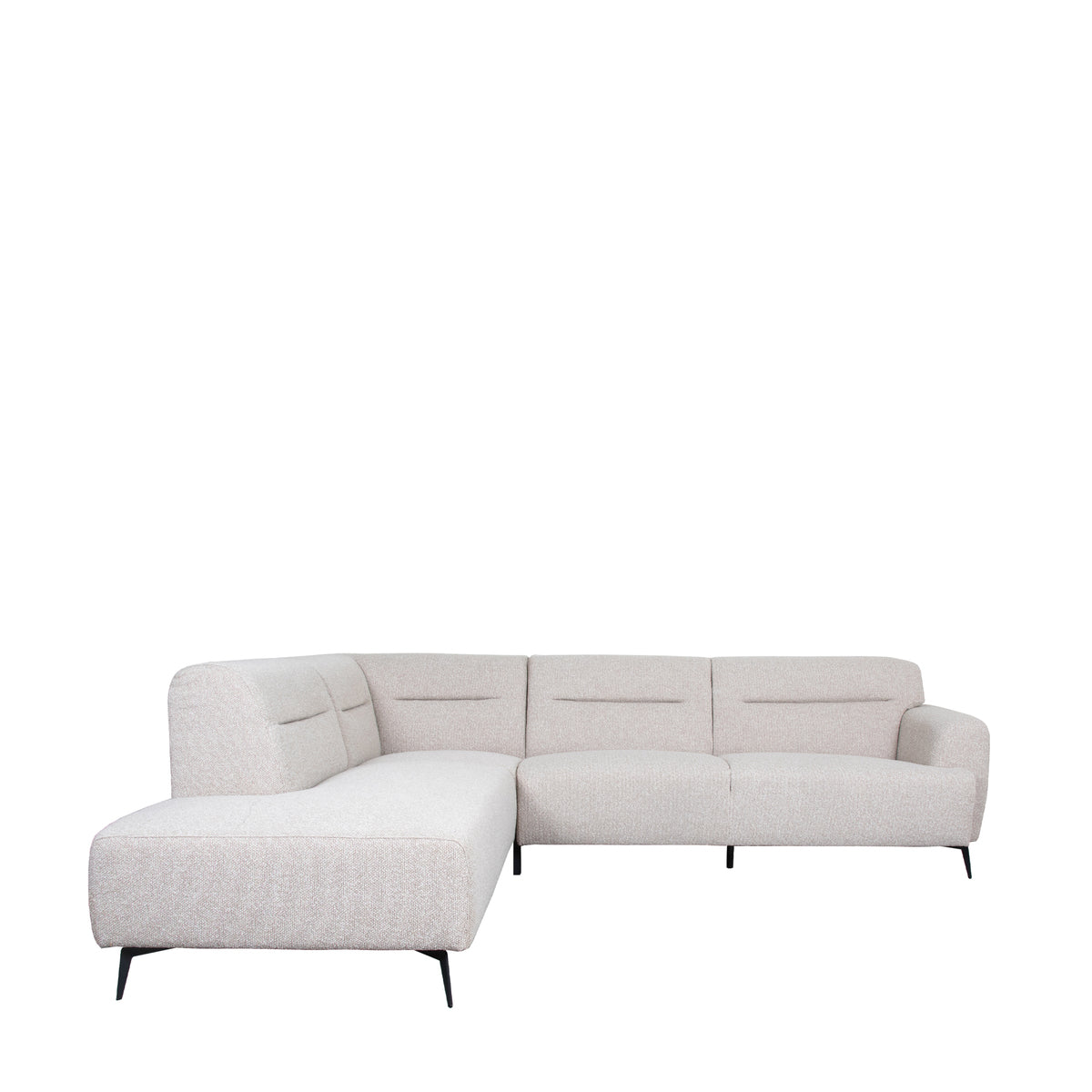 Hoekbank Bolzano | Naturel Bouclé