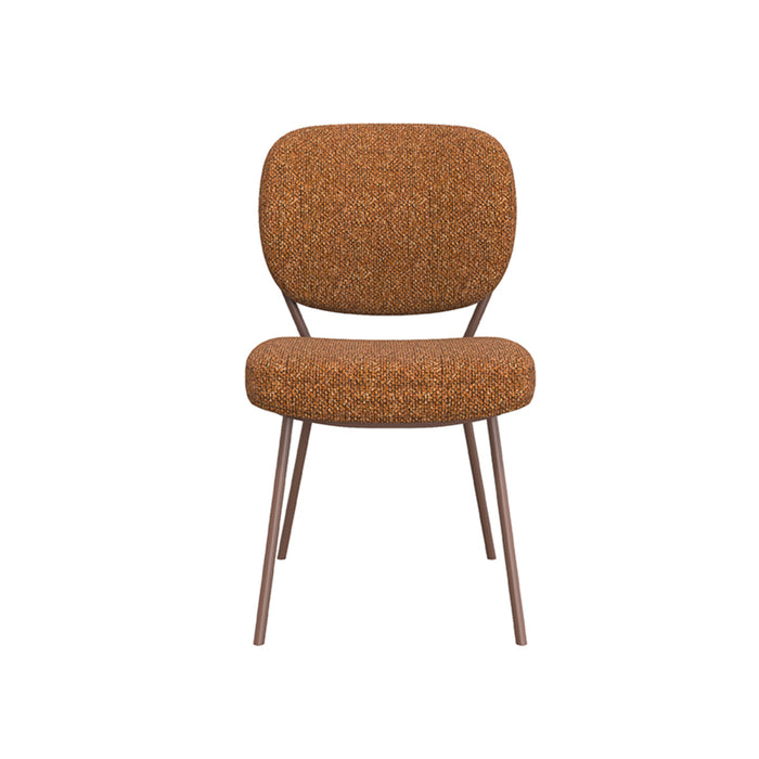 Eetkamerstoel Singapore | Rood Bouclé