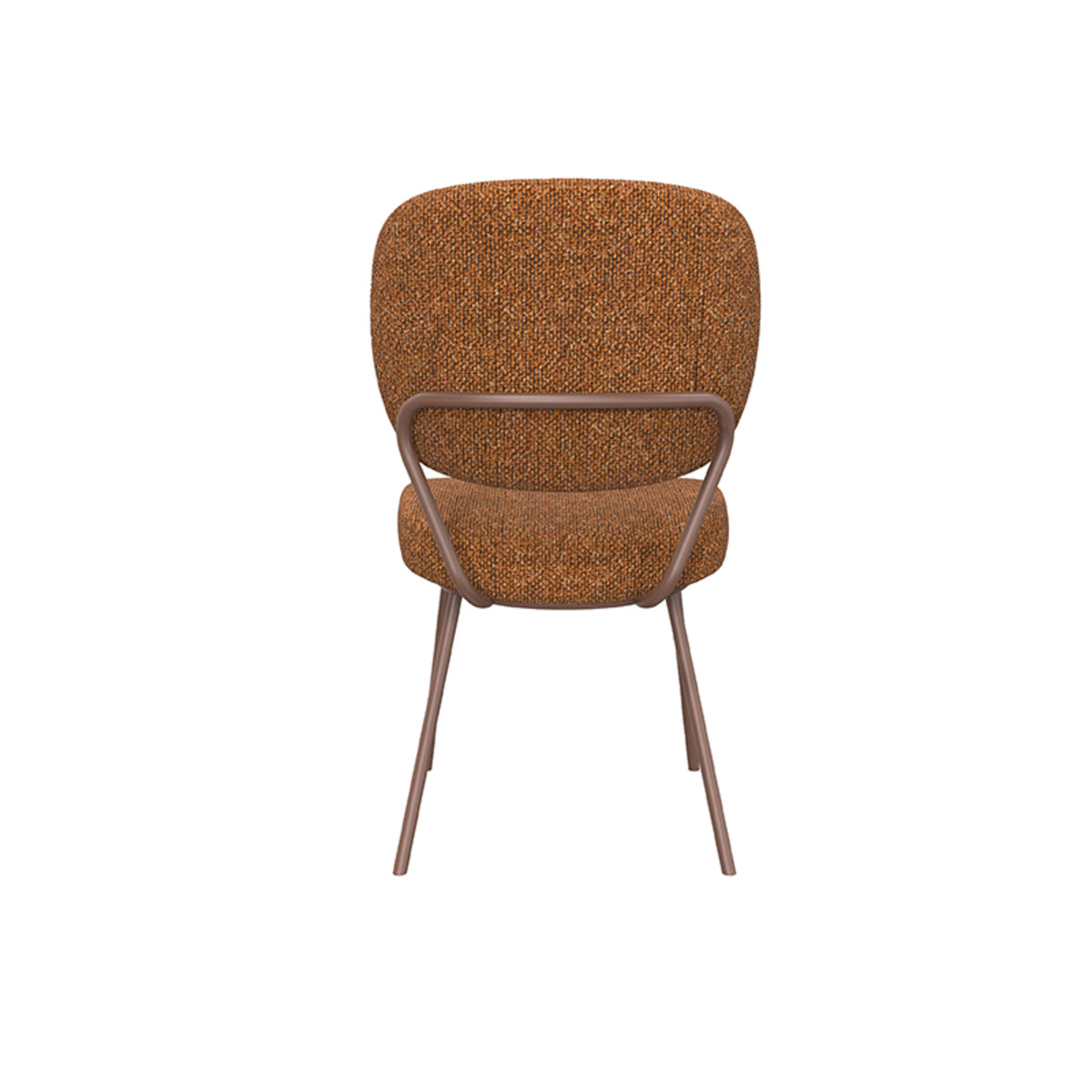 Eetkamerstoel Singapore | Rood Bouclé