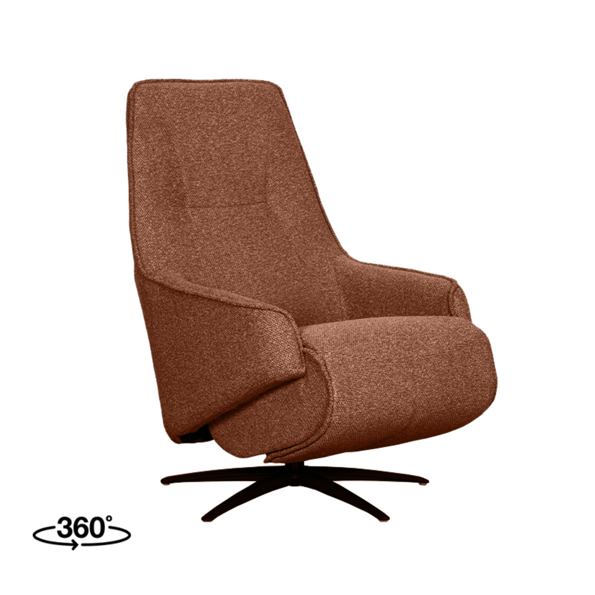 Relaxfauteuil Odense | Rood Bouclé