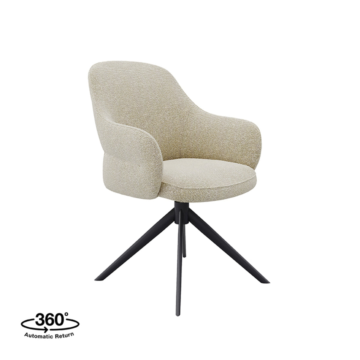 Eetkamerstoel Bern | Bouclé