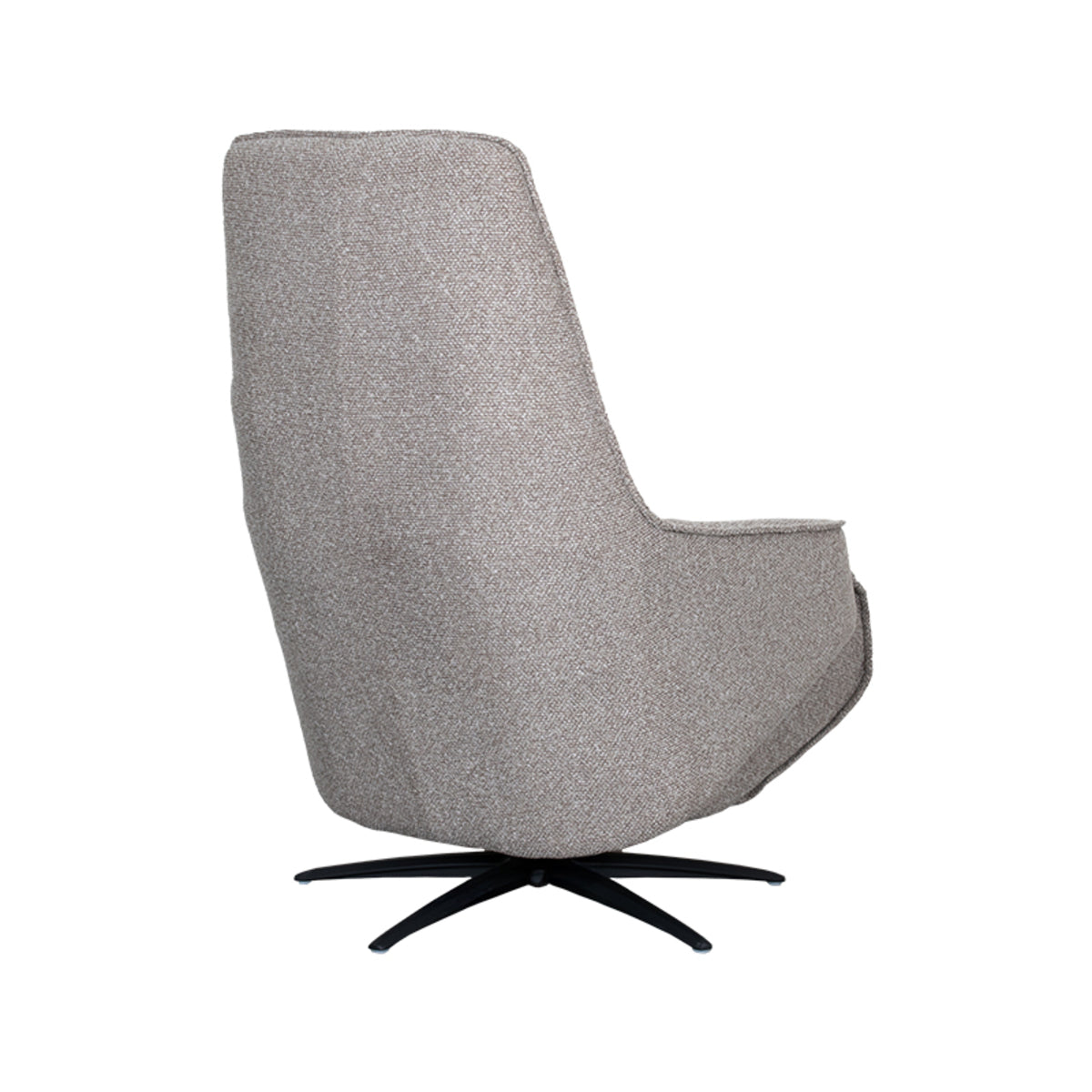 Relaxfauteuil Odense | Truffel/Grijs Bouclé