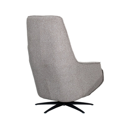 Relaxfauteuil Odense | Truffel/Grijs Bouclé