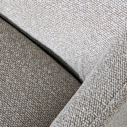 Relaxfauteuil Odense | Truffel/Grijs Bouclé