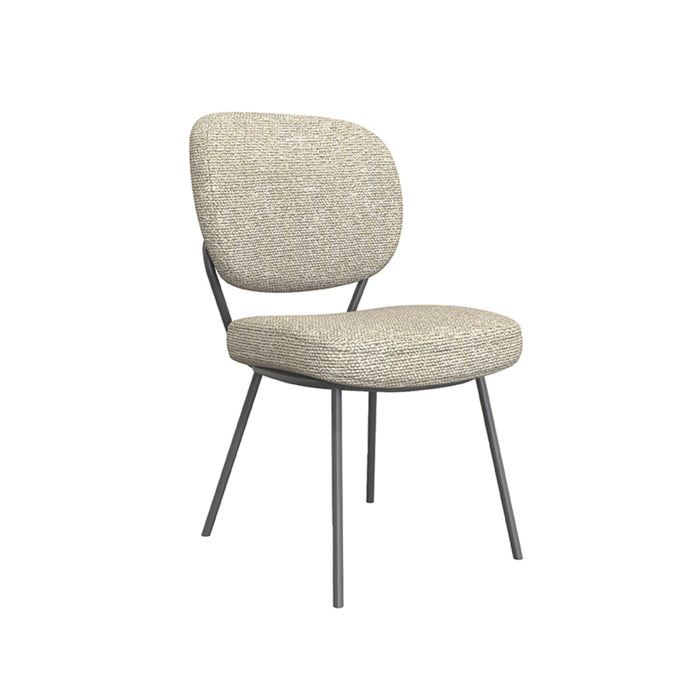 Eetkamerstoel Singapore | Naturel Bouclé