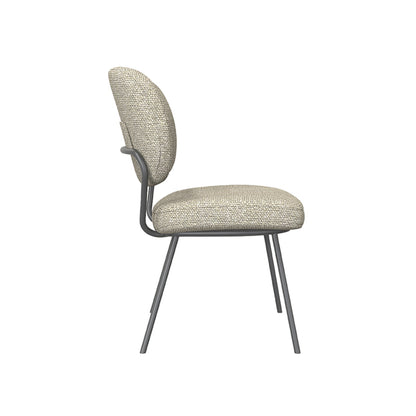 Eetkamerstoel Singapore | Naturel Bouclé