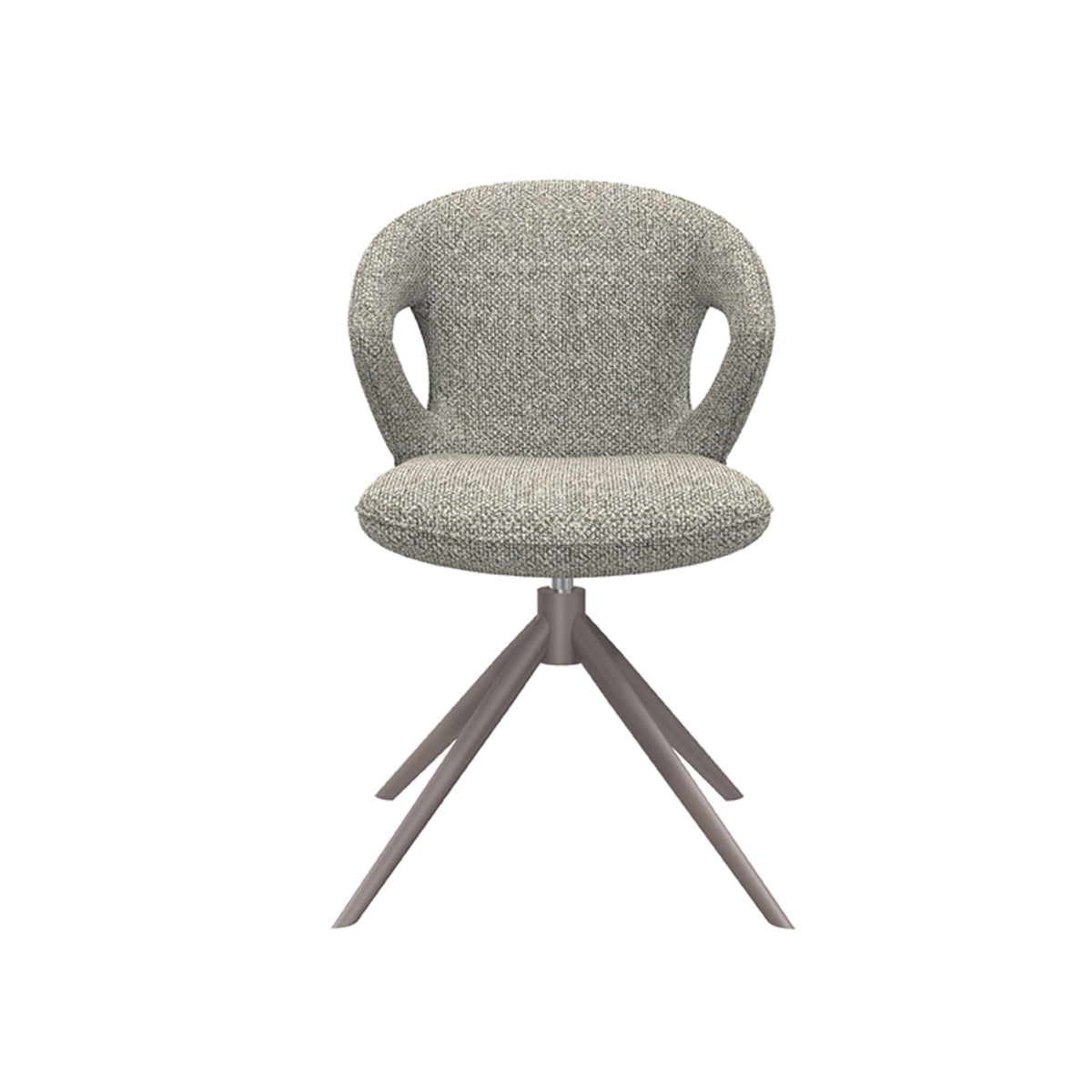 Eetkamerstoel Zurich | Grijs Bouclé