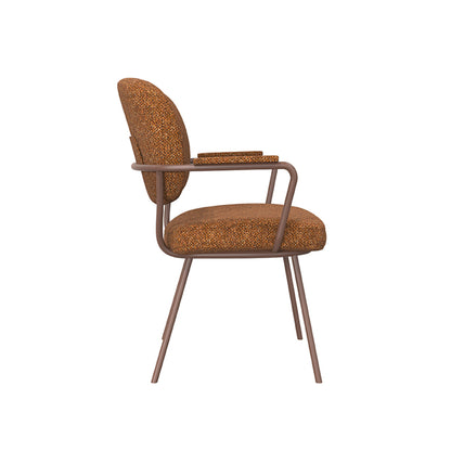 Eetkamerstoel Lausanne | Rood Bouclé