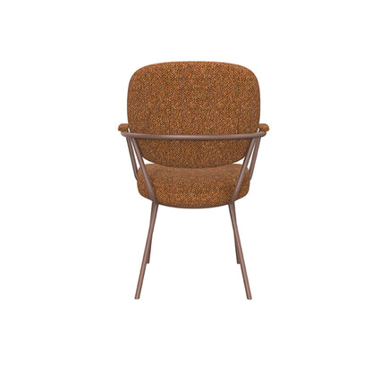 Eetkamerstoel Lausanne | Rood Bouclé