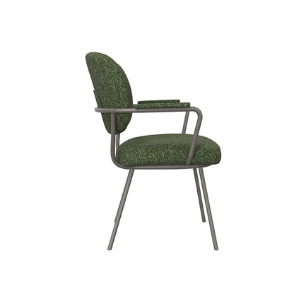 Eetkamerstoel Lausanne | Groen Bouclé