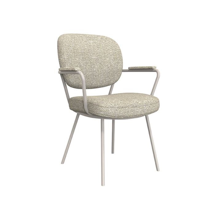 Eetkamerstoel Lausanne | Naturel Bouclé