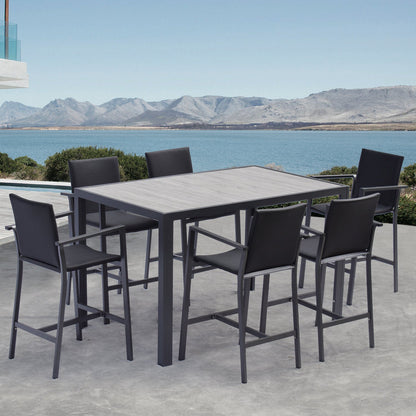 Tuinbartafel Verona | Zwart