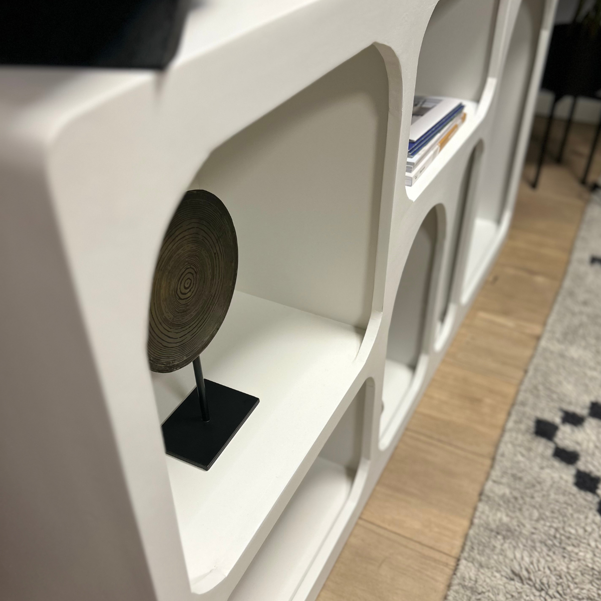 Dressoir Caya | Wit Mangohout