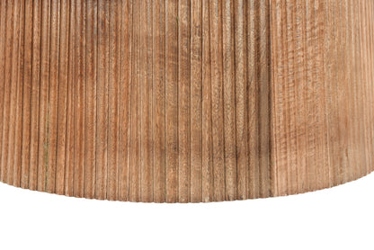 Salontafel Salvator mangohout naturel, detail van het materiaal