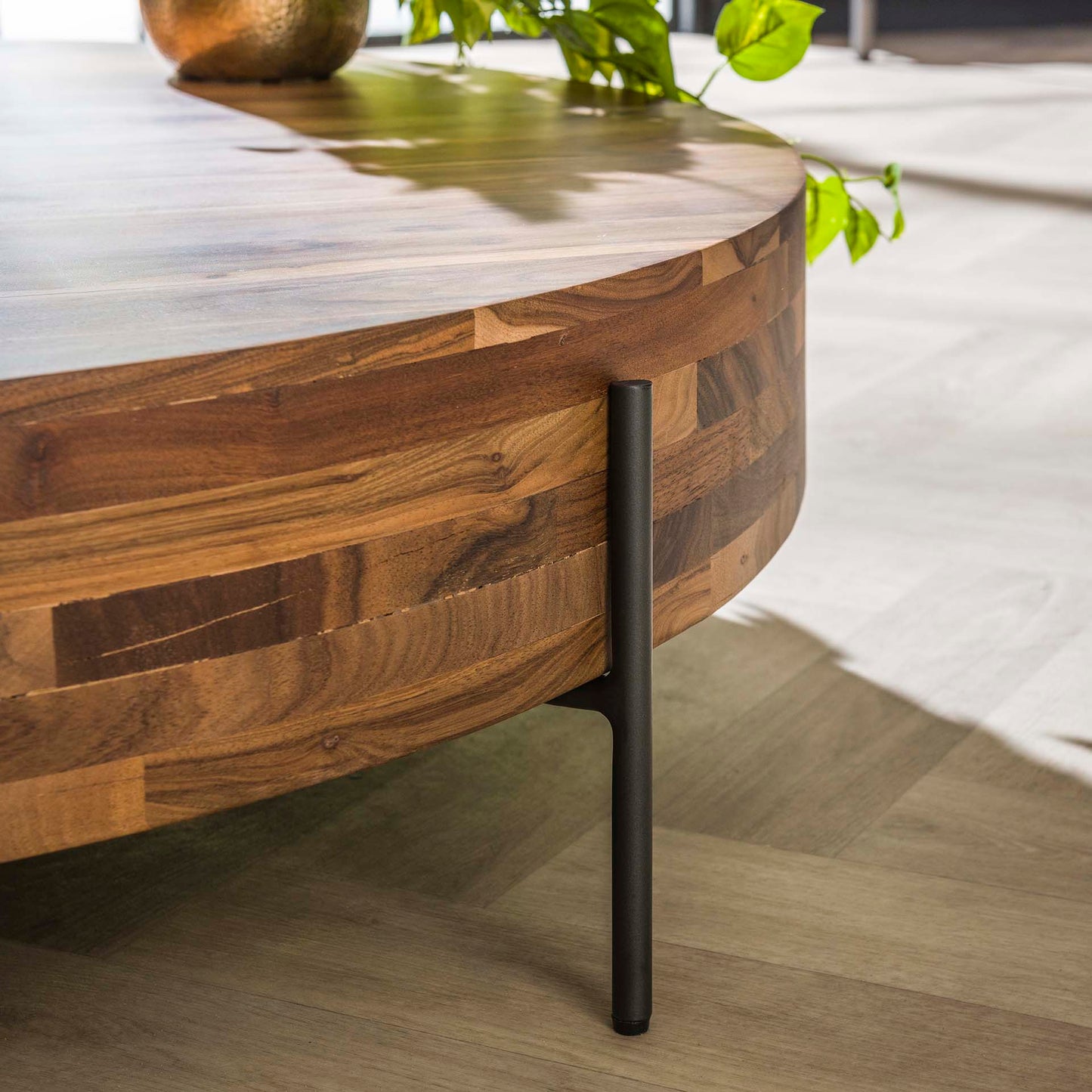 Salontafel Daytona | Naturel Notenhout