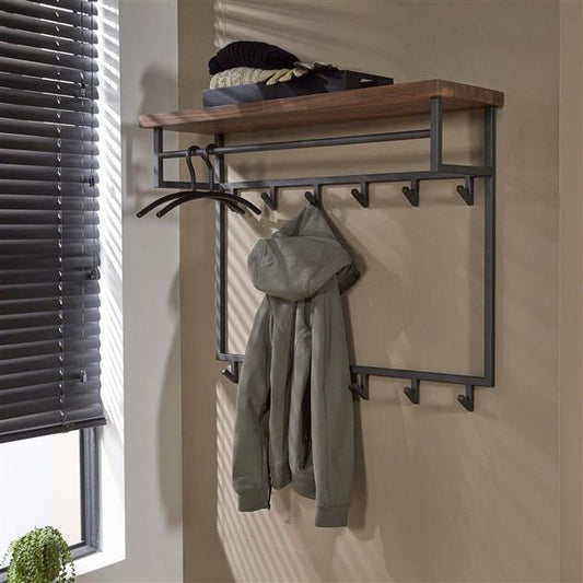 Kapstok Daytona 12 Haken | Massief Saja Natural