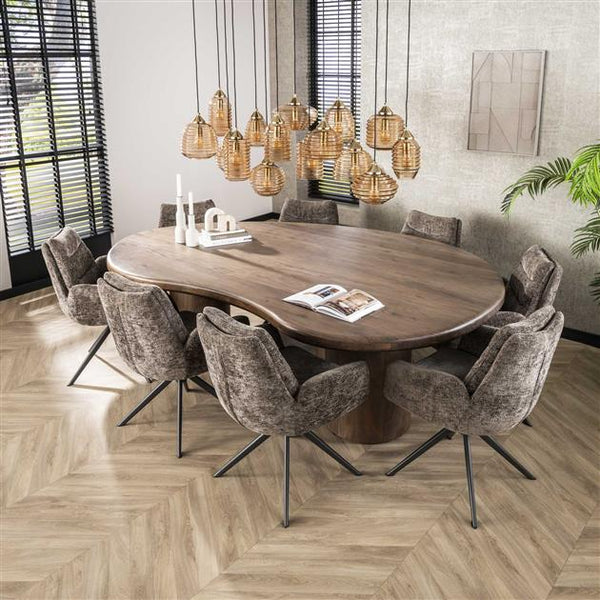 Eettafel Sculpture | Acaciahout