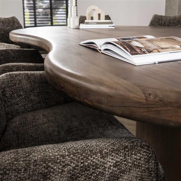 Eettafel Sculpture | Acaciahout