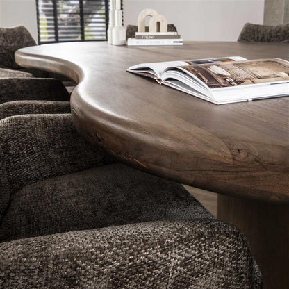 Eettafel Sculpture | Acaciahout