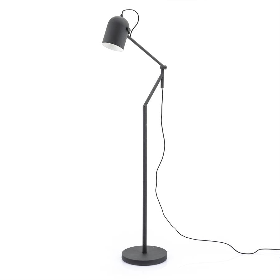 Vloerlamp Jupiter | Zwart Metaal