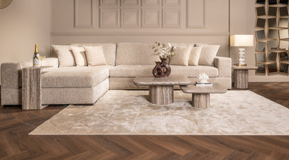 Salontafel Dulce grijs marmer