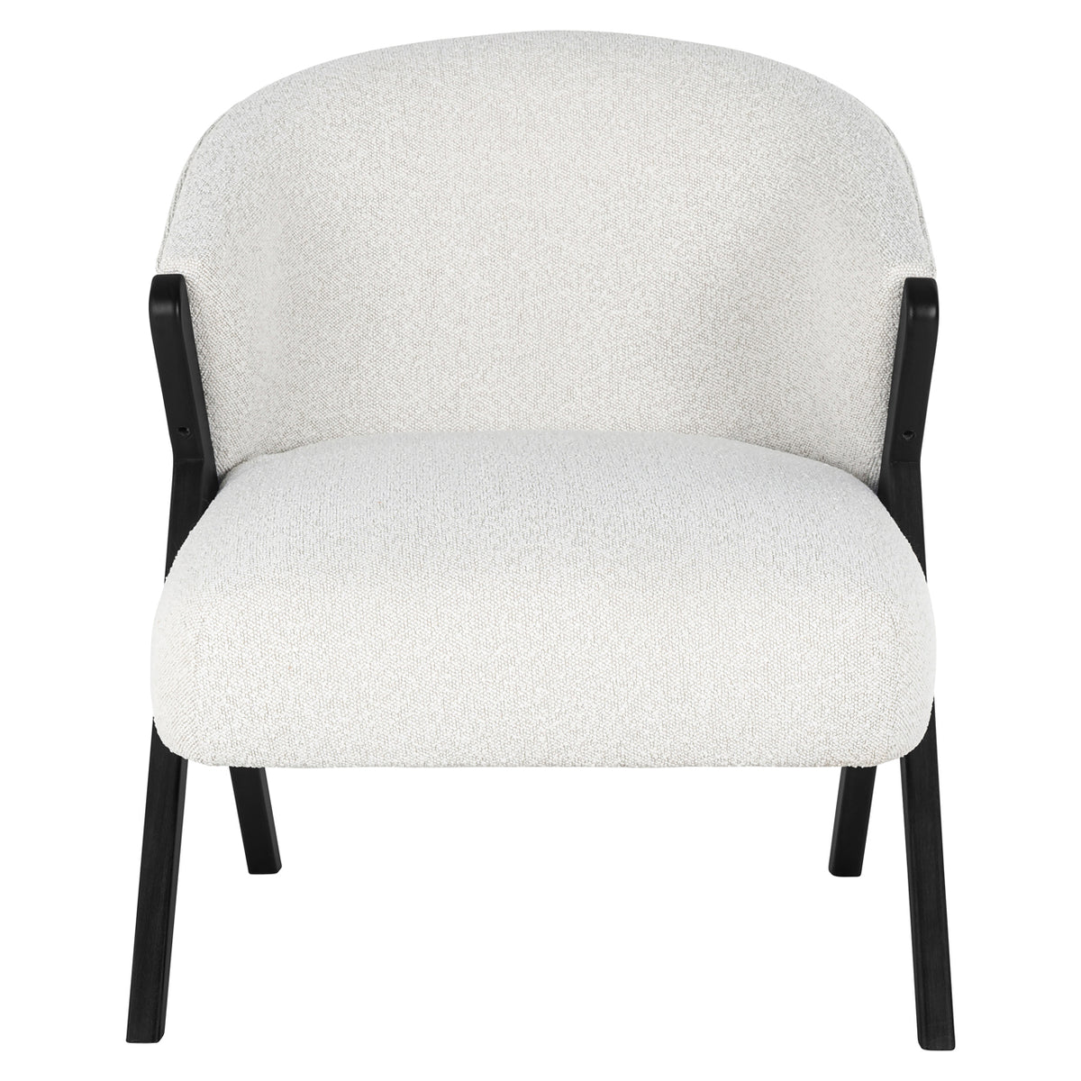 Fauteuil Mia | Wit Bouclé
