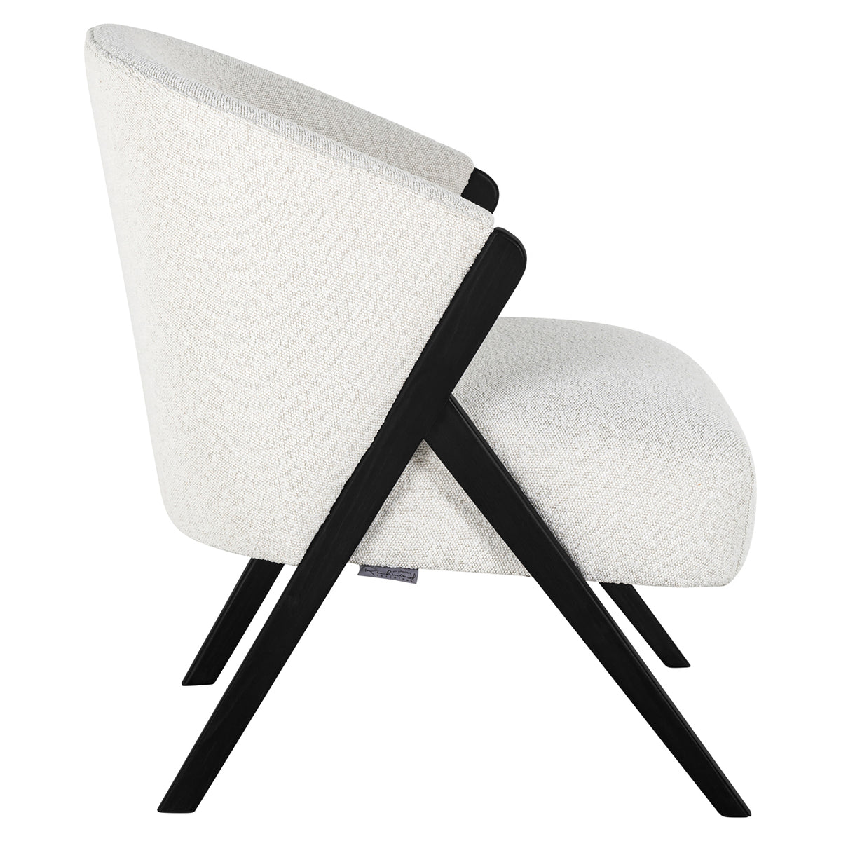 Fauteuil Mia | Wit Bouclé