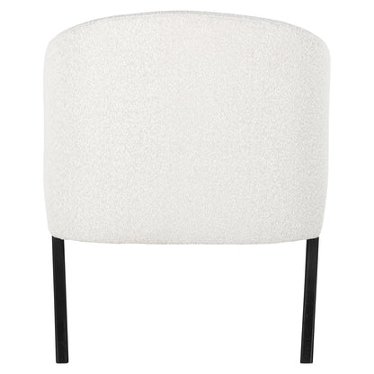 Fauteuil Mia | Wit Bouclé