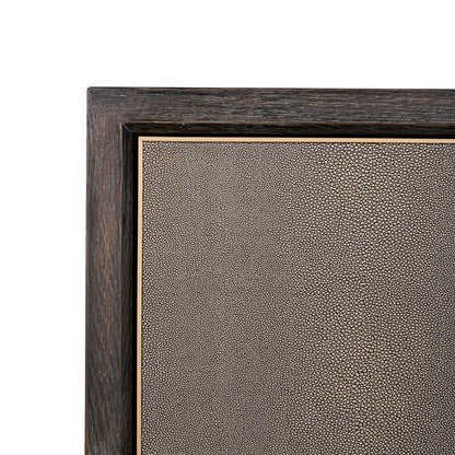 Dressoir Bloomville goud eikenhout 97 cm, detail van het materiaal