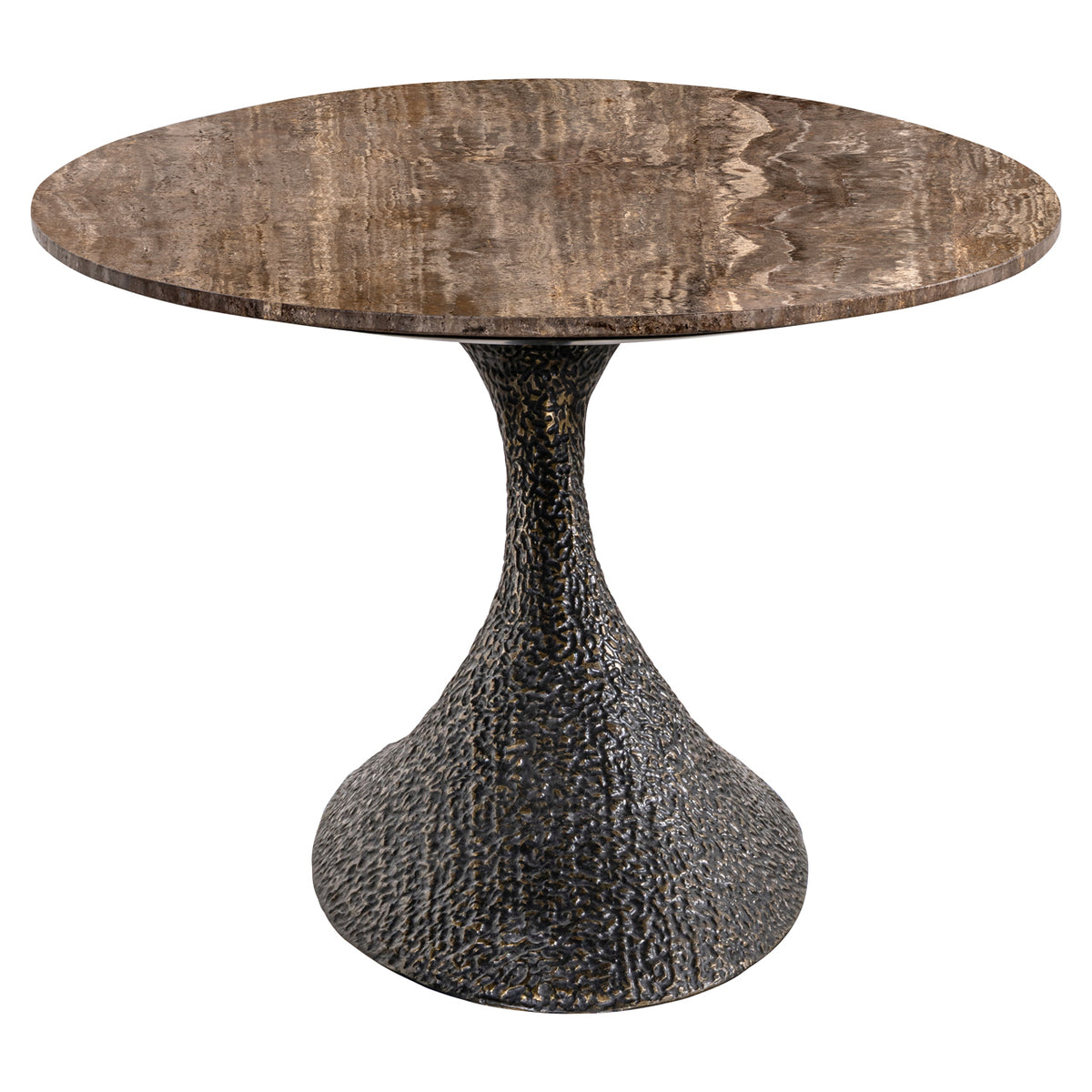 Eettafel Russo bruin aluminium